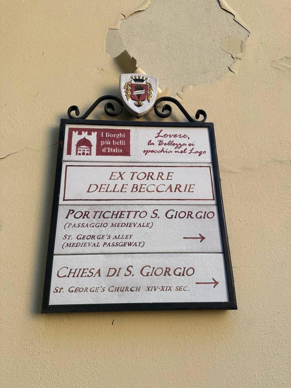 Casa Beccarie Villa Lovere Eksteriør billede